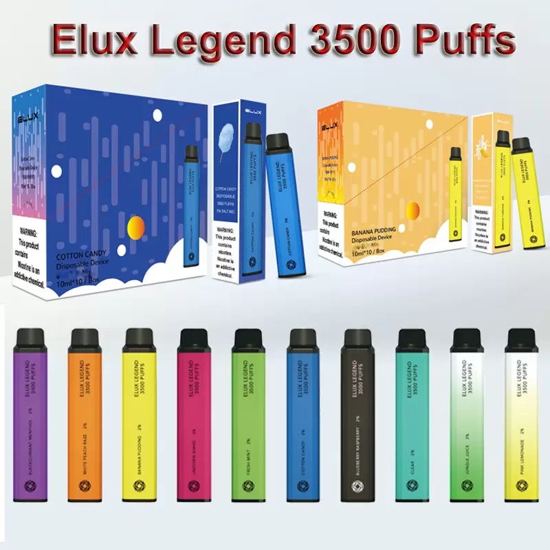 ELUX LEGEND Disposable E Cigarettes Device Kit 3500 Puffs 1500mAh Battery 10ml 2% Prefilled Pod Vape Pen 20 different flavours VS dinner lady
ELUX LEGEND Disposable E Cigarettes Device Kit 3500 Puffs 1500mAh Battery 10ml 2% Prefilled Pod Vape Pen 20 different flavours VS dinner lady