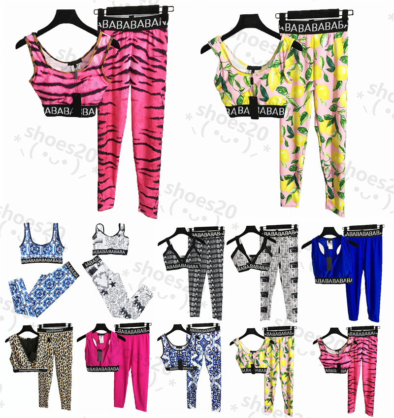 Noble Print Yoga Outfits Quick Dry Sports Vest Pants Luxury Clothing Fitting Elastic Leggings Womens Workout Sportswear Designer Sportswears, Freight
Noble Print Yoga Outfits Quick Dry Sports Vest Pants Luxury Clothing Fitting Elastic Leggings Womens Workout Sportswear Designer Sportswears, Freight