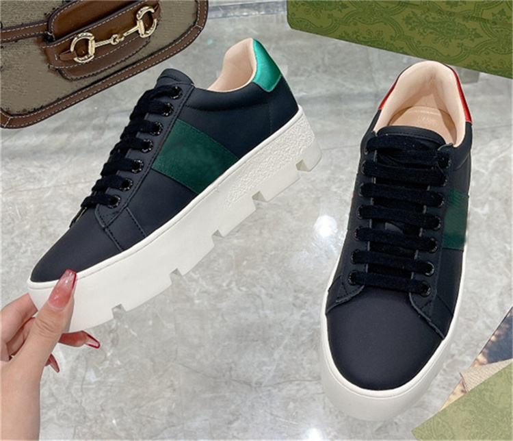 Woman Designer platform sneaker Dress Shoe Ace embroidered Leather Height increasing Casual shoes trainers Loafers Mules triples boots pool pillow comfort, Black
Woman Designer platform sneaker Dress Shoe Ace embroidered Leather Height increasing Casual shoes trainers Loafers Mules triples boots pool pillow comfort, Black