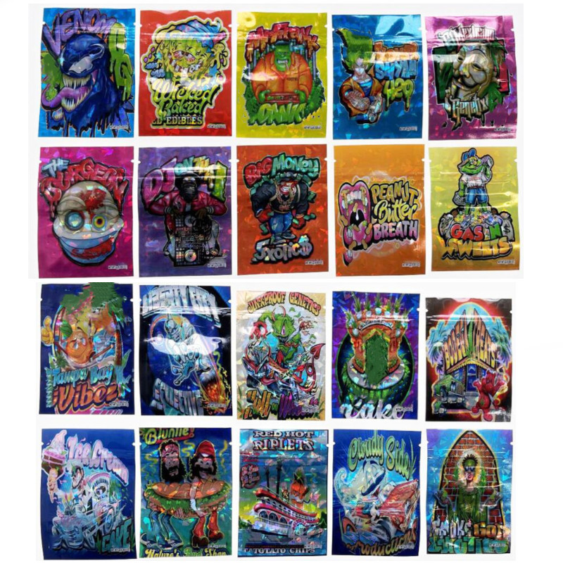 small mylar bag 1g 2.4/3.2 2.8/4 inch hologram laser film 270 designs aluminum foil edible package plastic resealable zipper custom
small mylar bag 1g 2.4/3.2 2.8/4 inch hologram laser film 270 designs aluminum foil edible package plastic resealable zipper custom