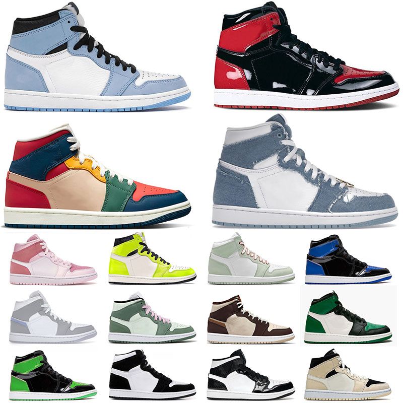 2022 New Jumpman 1 Designer Basketball Shoes For Mens Womens Patent Bred 1s High OG Panda Retro Mocha University Blue Mid Dutch Green Sneake Air Jordans1 Jorde, 36-47 visionaire
2022 New Jumpman 1 Designer Basketball Shoes For Mens Womens Patent Bred 1s High OG Panda Retro Mocha University Blue Mid Dutch Green Sneake Air Jordans1 Jorde, 36-47 visionaire