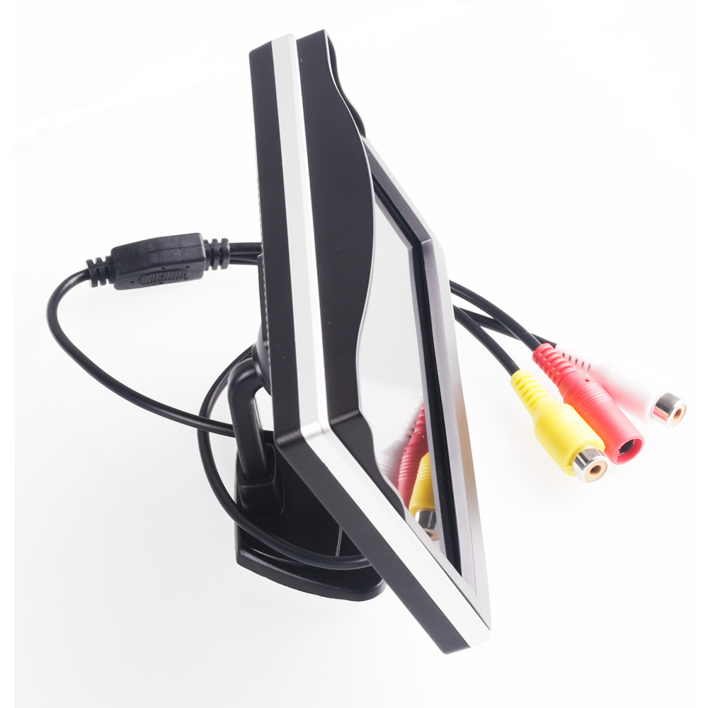 50 Car Video LCD TFT Color Monitor Screen For Auto Rrse Rearview Camera Support NTSC PAL Video System C251017