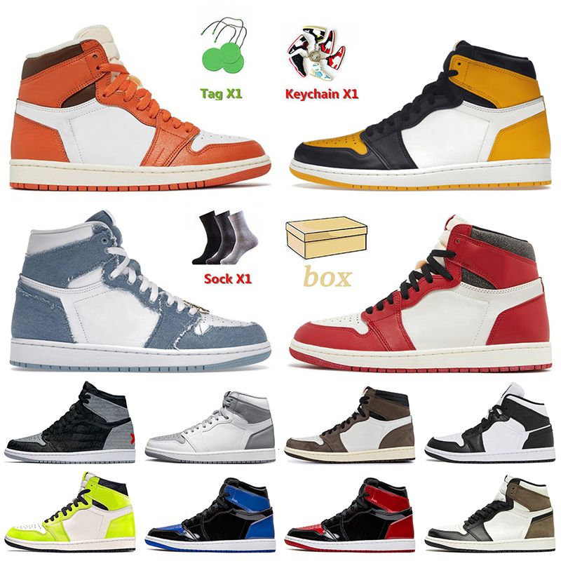 Jumpman 1 Basketball Shoes Starfish 1s Denim High Og Lost and Found Mid Homage Black Patent Bred Yellow Toe Taxi Stealth Retros Tra Air Jordans1 Jorde, D35 high og hand crafted 36-47
Jumpman 1 Basketball Shoes Starfish 1s Denim High Og Lost and Found Mid Homage Black Patent Bred Yellow Toe Taxi Stealth Retros Tra Air Jordans1 Jorde, D35 high og hand crafted 36-47
