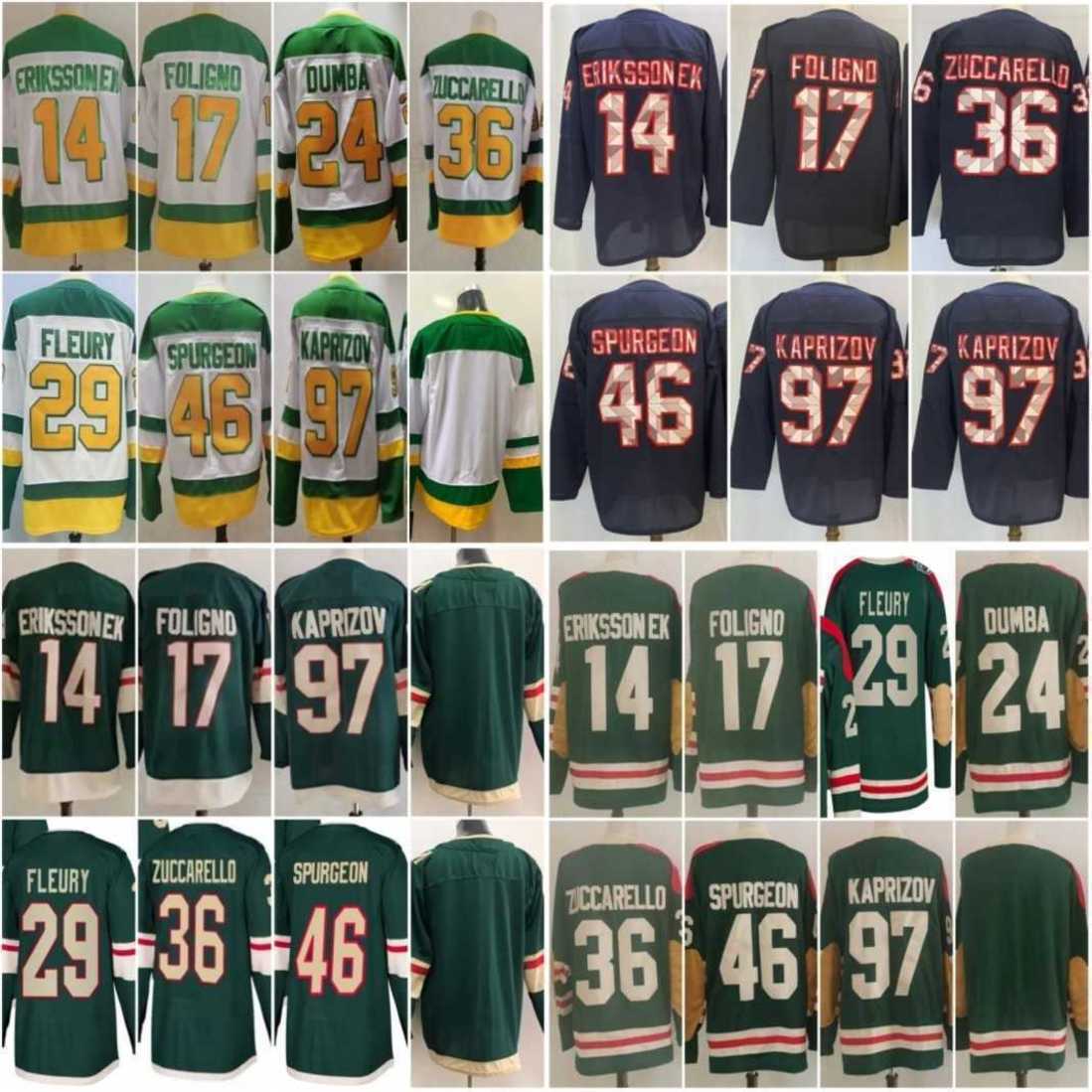 Reverse Retro Hockey 97 Kirill Kaprizov Jersey 36 Mats Zuccarello 24 Matt Dumba 46 Jared Spurgeon 17 Marcus Foligno 29 Marc-Andre Fleury 14 Joel Eriksson Ek Matt Boldy, Men
Reverse Retro Hockey 97 Kirill Kaprizov Jersey 36 Mats Zuccarello 24 Matt Dumba 46 Jared Spurgeon 17 Marcus Foligno 29 Marc-Andre Fleury 14 Joel Eriksson Ek Matt Boldy, Men