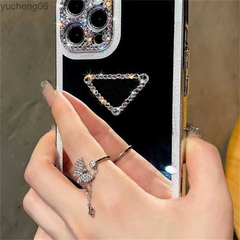 Iphone 14 Designer 13iPhone Tide Brand Mirror iPhone 16promax Rhie All Inclusive 11 Anti Fall Mobile Phone Case For 11pro Xs Xr Shell