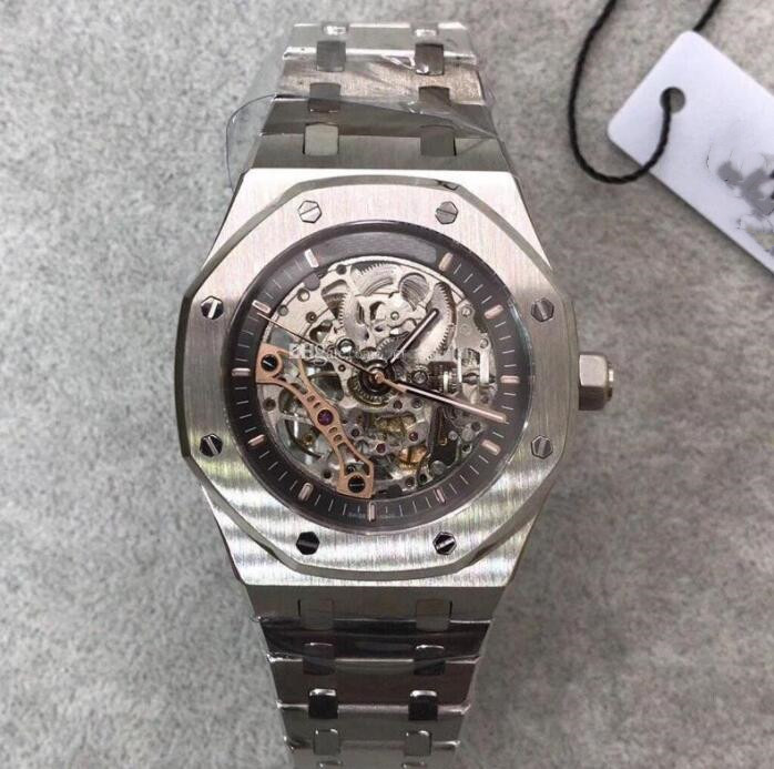 Watch Men Sapphire Glass 42MM skeleton dial automatic movement Solid Stainless strap Male wristwatches
Watch Men Sapphire Glass 42MM skeleton dial automatic movement Solid Stainless strap Male wristwatches