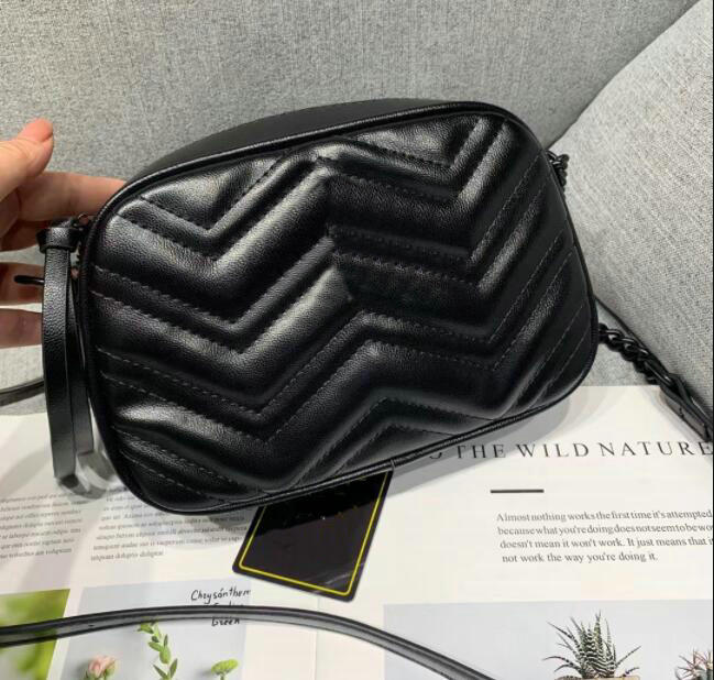 Women ALL Black Marmont shoulder bags luxury chain crossbody bag handbags famous designer purse high quality female message bag purse TULM
Women ALL Black Marmont shoulder bags luxury chain crossbody bag handbags famous designer purse high quality female message bag purse TULM