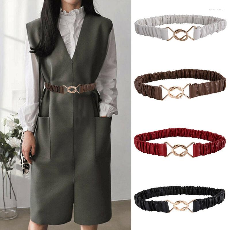 Belts Women Fashion Elastic Stretchy Metal Buckle Skinny Waist Belt Elasticated Slim Sweater Suit Waistband, White
Belts Women Fashion Elastic Stretchy Metal Buckle Skinny Waist Belt Elasticated Slim Sweater Suit Waistband, White