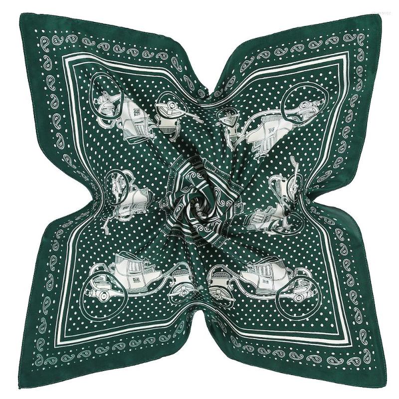 Scarves Small Hijab For Women Carriage Print Silk Satin Scarf Female 55cmx55cm Square Shawls Head Scarfs Ladies
Scarves Small Hijab For Women Carriage Print Silk Satin Scarf Female 55cmx55cm Square Shawls Head Scarfs Ladies