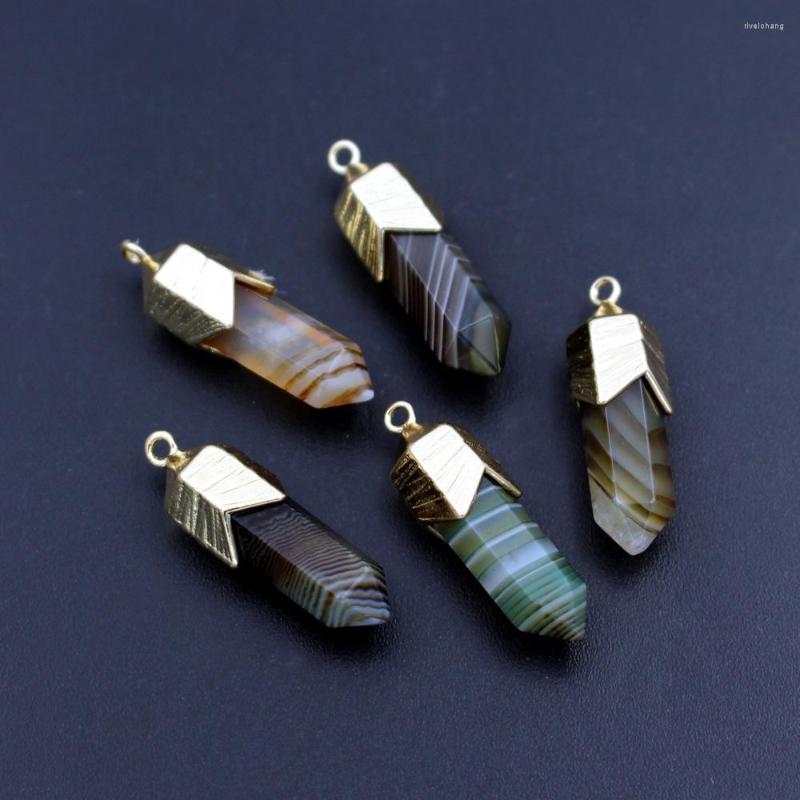 Pendant Necklaces 10pcs Silver Gold Plated Natural Stone Hexagonal Point Pendants Healing Veins Agate Tiny Charms Pendulum Chakra Jewelry
Pendant Necklaces 10pcs Silver Gold Plated Natural Stone Hexagonal Point Pendants Healing Veins Agate Tiny Charms Pendulum Chakra Jewelry