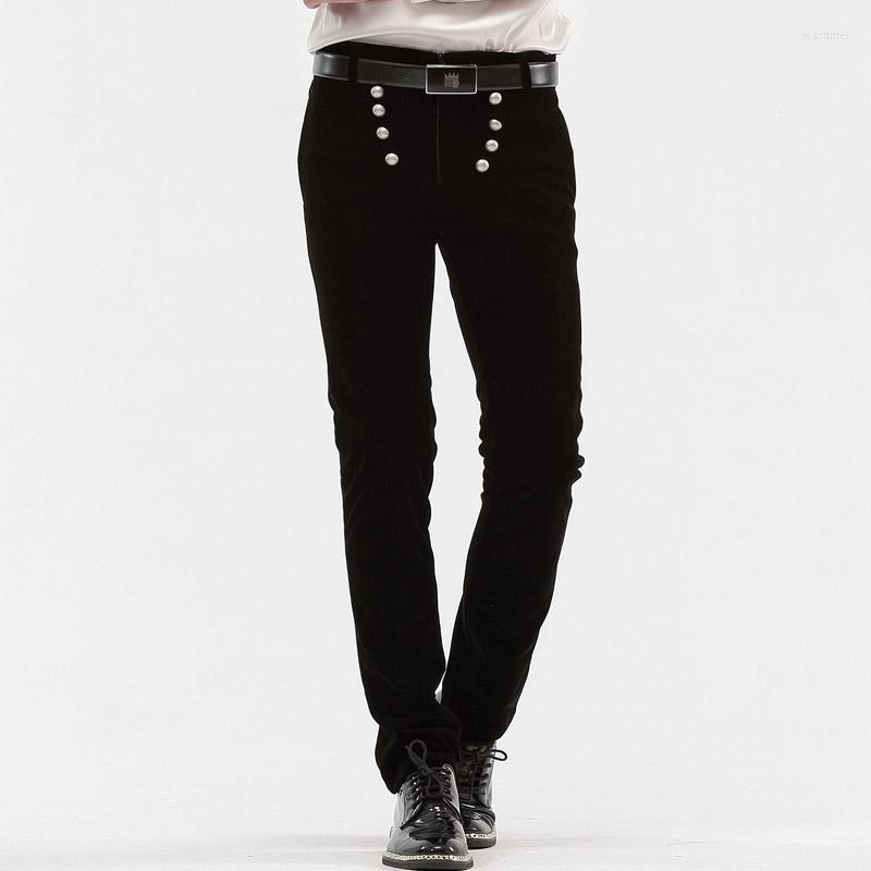 Men's Pants Fashion Male Men's Casual Slim 2022 Spring Autumn Black Rivet Wedding 14850 Trousers Personality, Picture shown
Men's Pants Fashion Male Men's Casual Slim 2022 Spring Autumn Black Rivet Wedding 14850 Trousers Personality, Picture shown