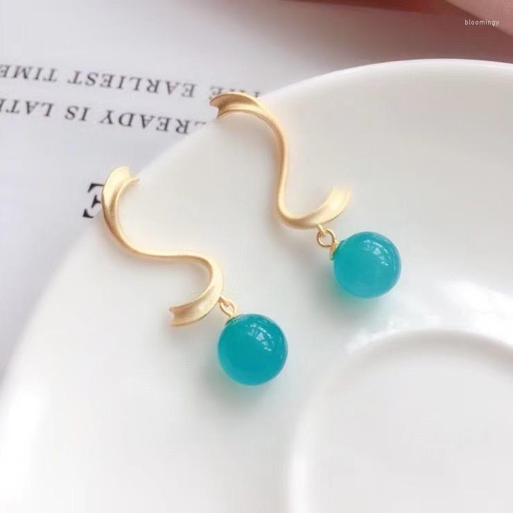Stud Earrings The Trend Of Pure Natural Tianhe Stone Earrings-big S Models Falling In Love With That Fashion At A Glance Thick Gold Plating
Stud Earrings The Trend Of Pure Natural Tianhe Stone Earrings-big S Models Falling In Love With That Fashion At A Glance Thick Gold Plating