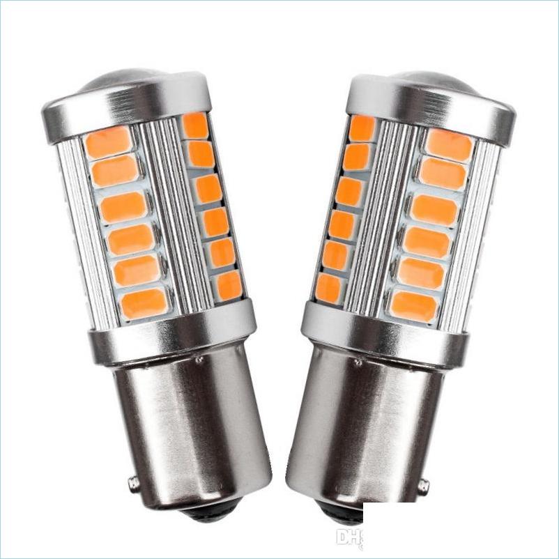 Car Bulbs 4Pcs 1156Py Bbs 7507 Py21W Bau15S 33 Smd 5630 5730 Led Car Rear Direction Indicator Lamp Front Turn Signals Light Amber Ye Dh9F8
Car Bulbs 4Pcs 1156Py Bbs 7507 Py21W Bau15S 33 Smd 5630 5730 Led Car Rear Direction Indicator Lamp Front Turn Signals Light Amber Ye Dh9F8