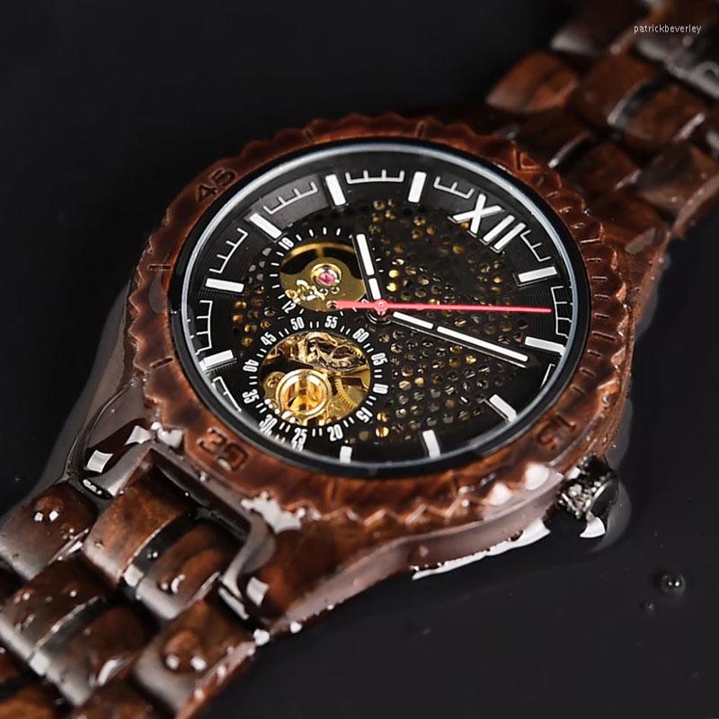 Wristwatches Otomatone Fashion Business Men's Waterproof Watch Top Mechanical Stainless Steel Wooden Relogio, White
Wristwatches Otomatone Fashion Business Men's Waterproof Watch Top Mechanical Stainless Steel Wooden Relogio, White