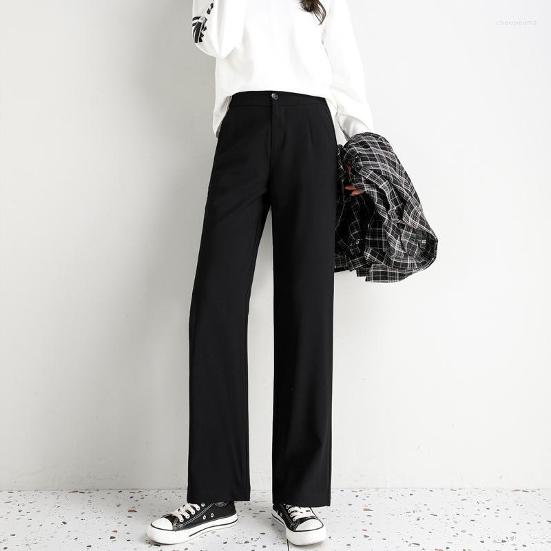 Women' Pants Women' & Capris 2022 Chic Spring Summer Ladies Korean OL Black Straight Breathable Thin Casual Simple Suit Trousers For, Plus length
Women' Pants Women' & Capris 2022 Chic Spring Summer Ladies Korean OL Black Straight Breathable Thin Casual Simple Suit Trousers For, Plus length