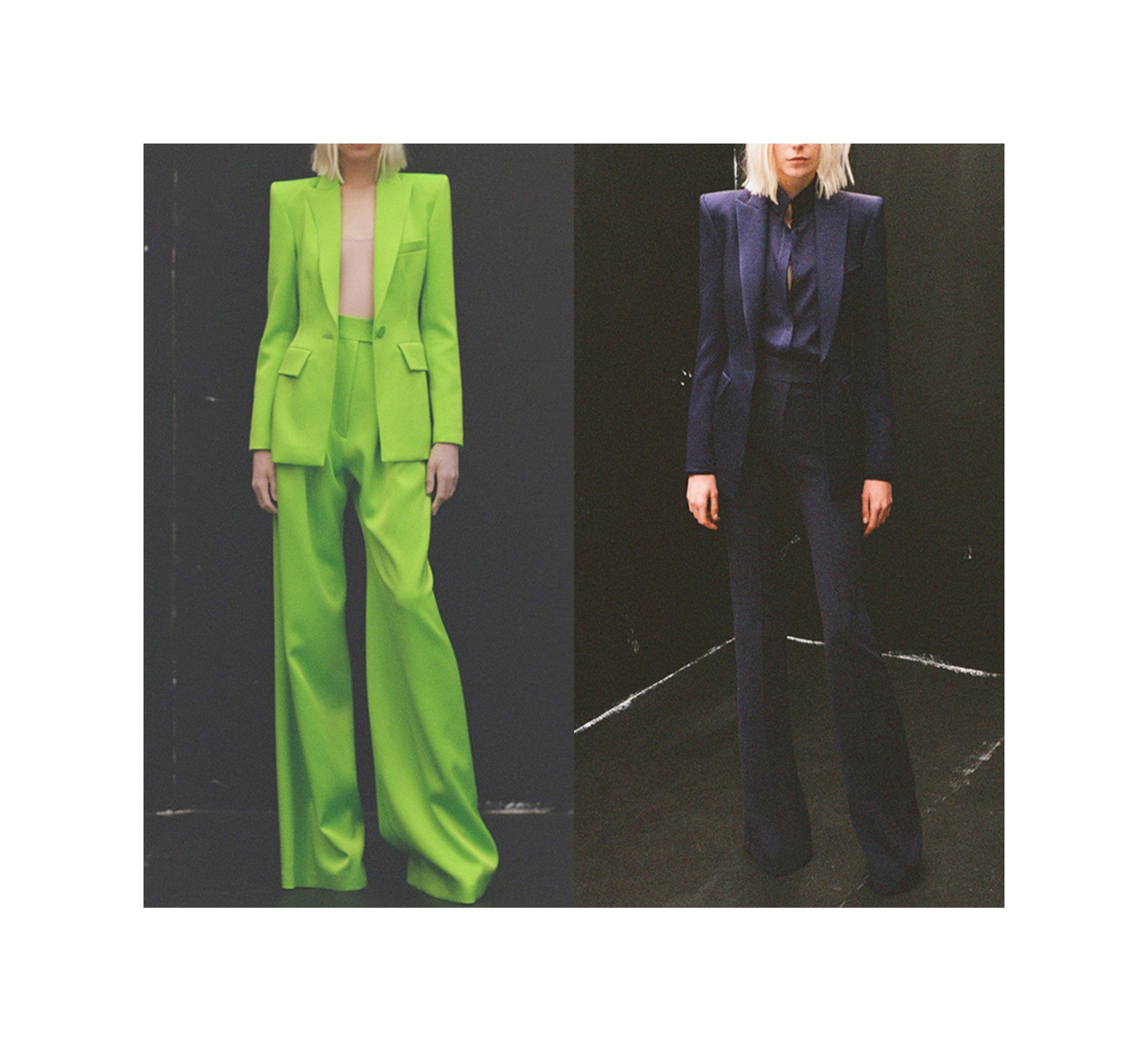 Autumn office lady classic suits one-button blazer and flare pants in high-quality, 2569 green
Autumn office lady classic suits one-button blazer and flare pants in high-quality, 2569 green