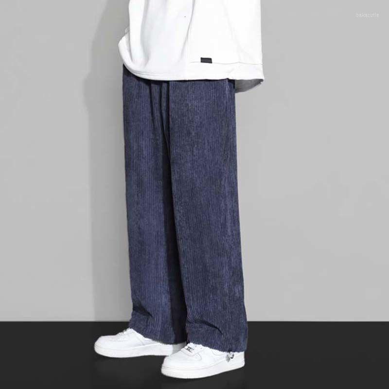 Men's Pants Men's Large Corduroy Wide Leg Drawstring Leggings Solid Color Autumn Winter Tidal Current Streetwear, Black
Men's Pants Men's Large Corduroy Wide Leg Drawstring Leggings Solid Color Autumn Winter Tidal Current Streetwear, Black