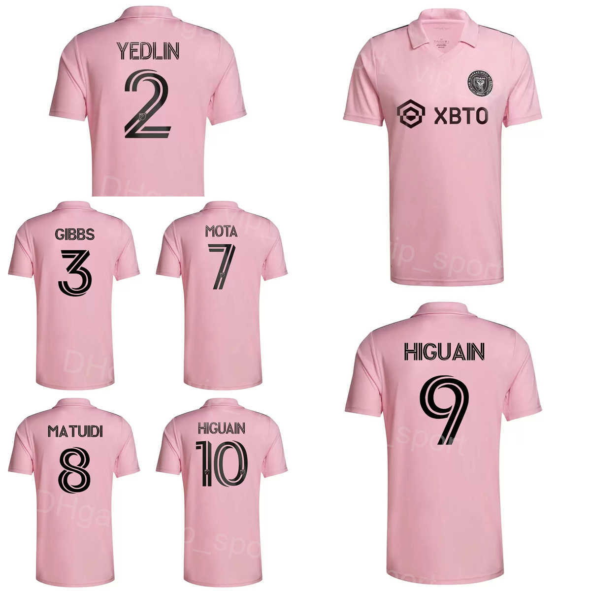 MLS Inter Miami CF Soccer Jerseys 9 Leonardo Campana 10 Gonzalo Higuain 2 DeAndre Yedlin 6 Mohammed Adams 11 Kits de chemise de football, Pink
MLS Inter Miami CF Soccer Jerseys 9 Leonardo Campana 10 Gonzalo Higuain 2 DeAndre Yedlin 6 Mohammed Adams 11 Kits de chemise de football, Pink