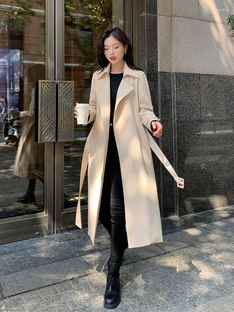 Women' Trench Coats Windbreaker Women' Middle And Long Style 2022 Autumn Net Red Korean Version Temperament Foreign Student Thin Coat, Beige
Women' Trench Coats Windbreaker Women' Middle And Long Style 2022 Autumn Net Red Korean Version Temperament Foreign Student Thin Coat, Beige
