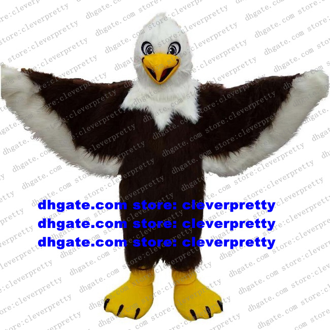 Brown White Long Fur Eagle Hawk Mascot Costume Tiercel Falcon Vulture Adult Character Art Festival Major Events zx622, As in photos
Brown White Long Fur Eagle Hawk Mascot Costume Tiercel Falcon Vulture Adult Character Art Festival Major Events zx622, As in photos