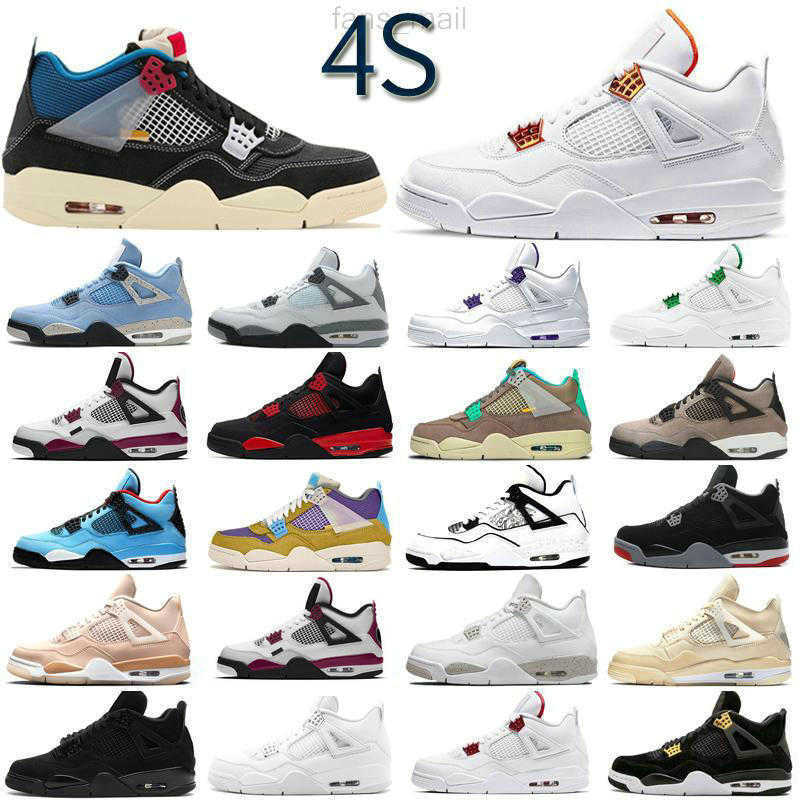 Mens Jumpman 4s BasketballShoes 4 Black Purple What The Rasta Metallic Red Sail Black Cat Noir Silt Neon Guave Ice Sports StarfishSneakers 9R0Y GA06
Mens Jumpman 4s BasketballShoes 4 Black Purple What The Rasta Metallic Red Sail Black Cat Noir Silt Neon Guave Ice Sports StarfishSneakers 9R0Y GA06