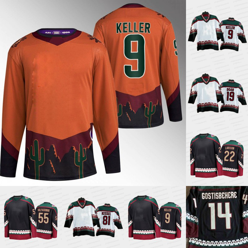 #9 Clayton Keller 2022 Reverse Retro Hockey Jersey Nick Ritchie Logan Cooley Zack Kassian Jakob Chychrun Shane Doan Jeremy Roenick Nick Schmaltz Gostisbehere Jersey, Mens black purple s-xxxl
#9 Clayton Keller 2022 Reverse Retro Hockey Jersey Nick Ritchie Logan Cooley Zack Kassian Jakob Chychrun Shane Doan Jeremy Roenick Nick Schmaltz Gostisbehere Jersey, Mens black purple s-xxxl