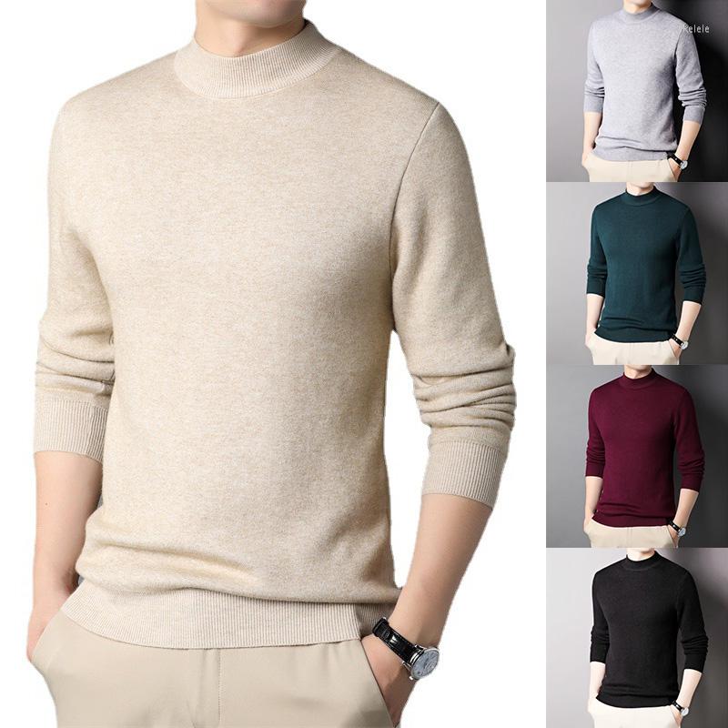 Men's Sweaters 1Pc Cotton Sweater Men Winter Solid Color Half High Collar Imitation Cashmere Slim Fit Youth Underlay Pullovers, Beige
Men's Sweaters 1Pc Cotton Sweater Men Winter Solid Color Half High Collar Imitation Cashmere Slim Fit Youth Underlay Pullovers, Beige