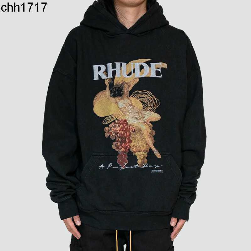 Xiaozhongchao Brand Rhudes Portrait Grape Oil Painting Print American High Street Oversize Loose Hoodie, Black
Xiaozhongchao Brand Rhudes Portrait Grape Oil Painting Print American High Street Oversize Loose Hoodie, Black