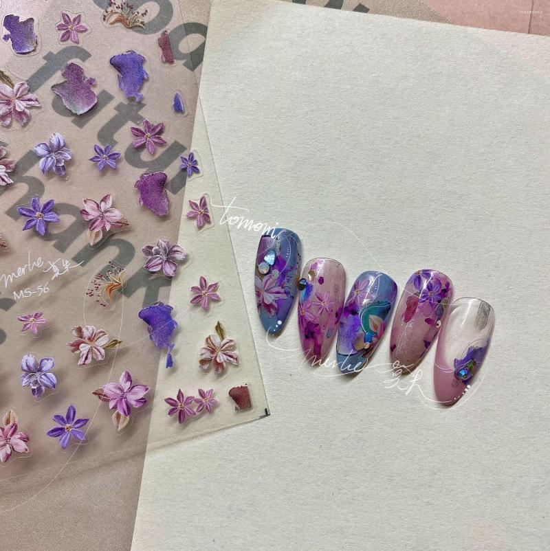 Nail Stickers Plaid Flowers Sticker Japanese High Quality 3D Engraved Valentines Day Art Decorations Decals Foil Decor, Ms 110
Nail Stickers Plaid Flowers Sticker Japanese High Quality 3D Engraved Valentines Day Art Decorations Decals Foil Decor, Ms 110