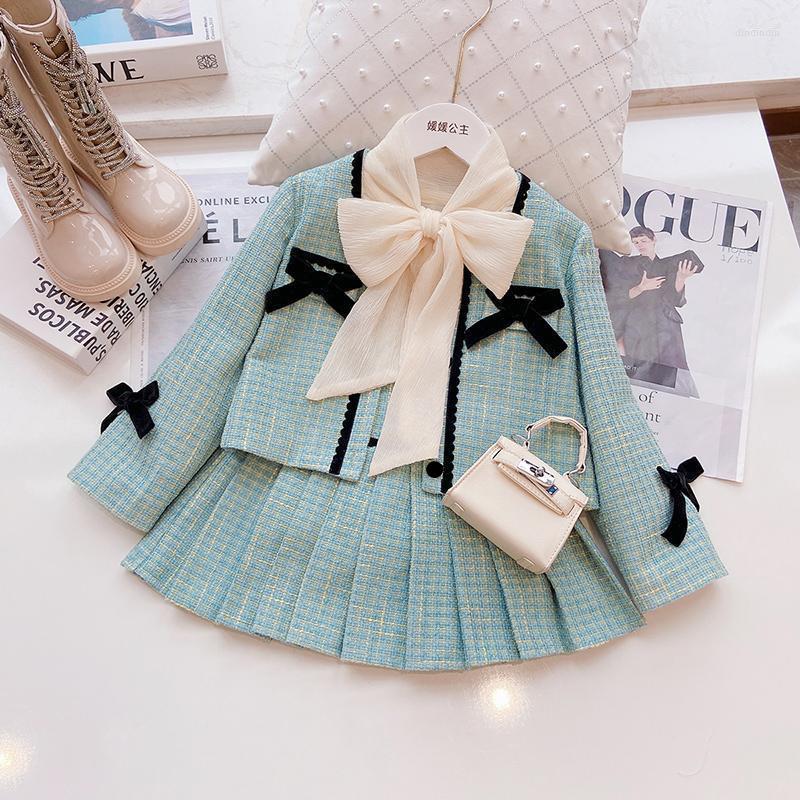 Clothing Sets Sweet Outfits Kids Girls Princess 2pcs Clothes Spring Autumn Children Fashion Blazer Coat Skirt Vintage Suit, Shirt 
Clothing Sets Sweet Outfits Kids Girls Princess 2pcs Clothes Spring Autumn Children Fashion Blazer Coat Skirt Vintage Suit, Shirt