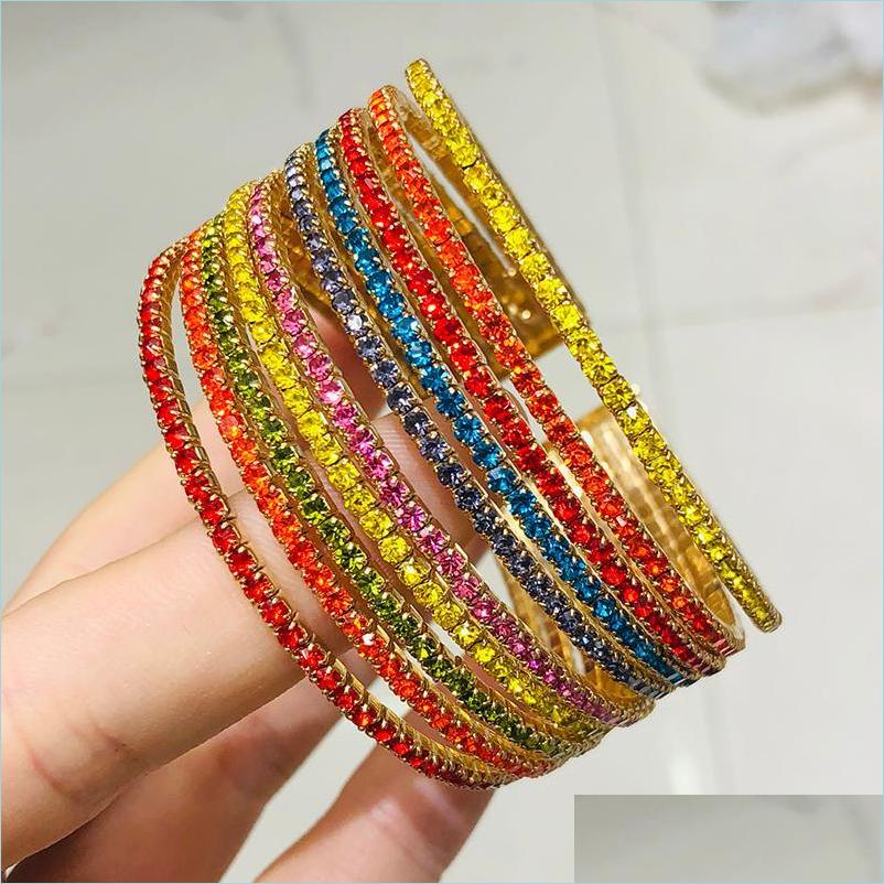 Bangle Bangle Fashion Gold Sparkling Rhinestone Bracelet Crystal Charm For Women Wedding Party Jewelry Bracelets Girlsbanglebangle D Dhya8
Bangle Bangle Fashion Gold Sparkling Rhinestone Bracelet Crystal Charm For Women Wedding Party Jewelry Bracelets Girlsbanglebangle D Dhya8