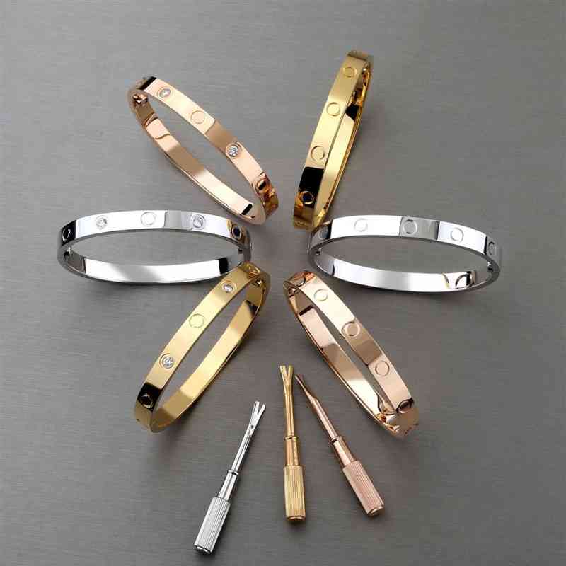 Nail Bracelet Bracelets Love Bangle Screw Bangles Carti Armband Pulsera Hombre Bracciali Pulseras Plata Bracciale Lusso Brazalete Desig336r
Nail Bracelet Bracelets Love Bangle Screw Bangles Carti Armband Pulsera Hombre Bracciali Pulseras Plata Bracciale Lusso Brazalete Desig336r
