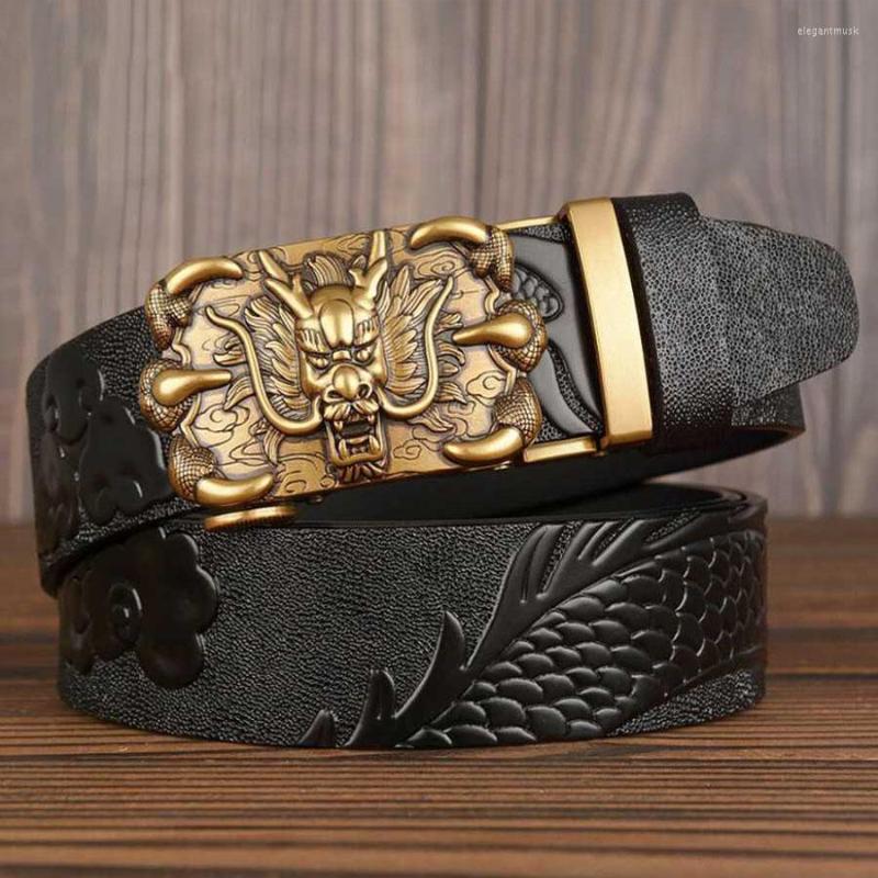 Belts Men Leather Belt Metal Automatic Buckle Waistband For Male Famous Work Business Black Coffee Cowskin Strap
Belts Men Leather Belt Metal Automatic Buckle Waistband For Male Famous Work Business Black Coffee Cowskin Strap