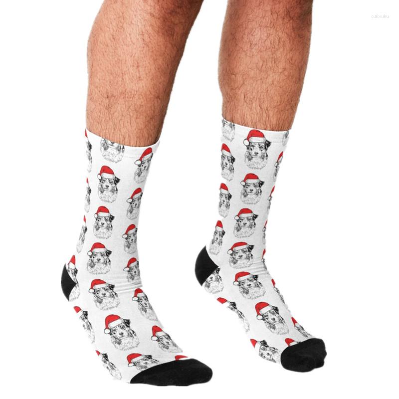 Men's Socks Men's Christmas Shepherd Santa Aussie Dog Holiday Harajuku Men Happy Hip Hop Novelty Crew Casual Crazy For, Picture shown
Men's Socks Men's Christmas Shepherd Santa Aussie Dog Holiday Harajuku Men Happy Hip Hop Novelty Crew Casual Crazy For, Picture shown