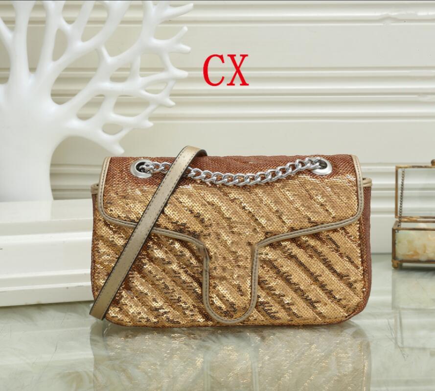 new shoulder bags sequins Classic Leather crossbody bag gold silver chain hot sell new women handbags tote messenger, Blue
new shoulder bags sequins Classic Leather crossbody bag gold silver chain hot sell new women handbags tote messenger, Blue