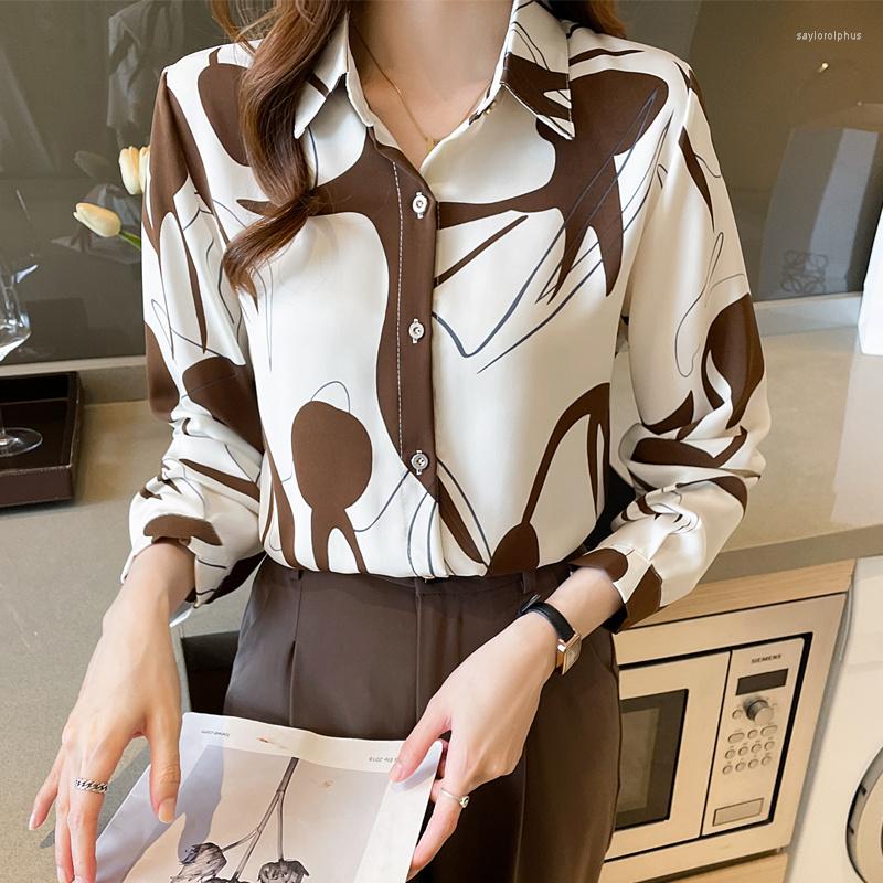 Women' Blouses Korean Casual Clothing Chiffon Blouse Elegant Female Long Sleeve Office Shirt Women Tops, Khaki
Women' Blouses Korean Casual Clothing Chiffon Blouse Elegant Female Long Sleeve Office Shirt Women Tops, Khaki