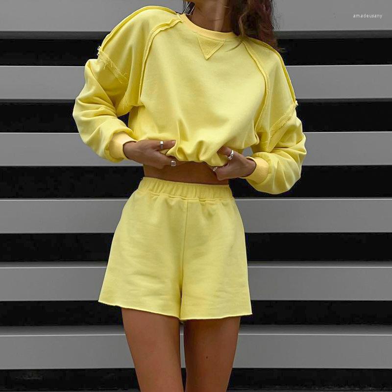 Women' Tracksuits 2022 Autumn Solid Color Long Sleeve Fleece And Shorts Two-Piece Fashion Reverse Side Casual Suit For Women, Green
Women' Tracksuits 2022 Autumn Solid Color Long Sleeve Fleece And Shorts Two-Piece Fashion Reverse Side Casual Suit For Women, Green