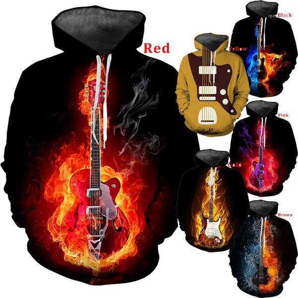 Men's Hoodies 2022 Est Guitar Art 3D Print Fashion Sweatshirt Unisex Funny Hooded Street Wear, Beige
Men's Hoodies 2022 Est Guitar Art 3D Print Fashion Sweatshirt Unisex Funny Hooded Street Wear, Beige