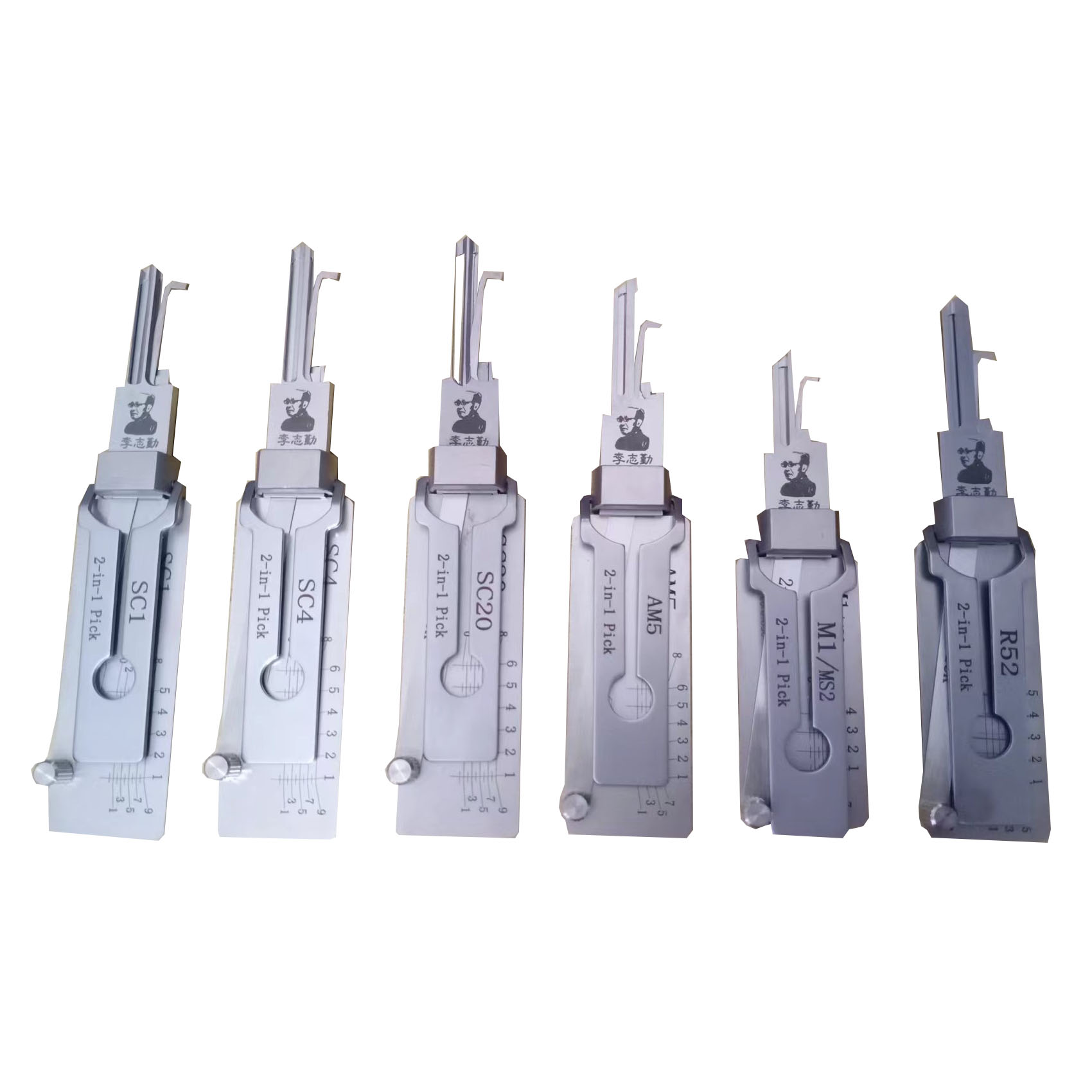 Locksmith tools and supplies Original Lishi 2 in 1 SC1 SC4 SC20 AM5 R52 M1/MS2 Lock Pick AND Decoder for Home Door Locks
Locksmith tools and supplies Original Lishi 2 in 1 SC1 SC4 SC20 AM5 R52 M1/MS2 Lock Pick AND Decoder for Home Door Locks