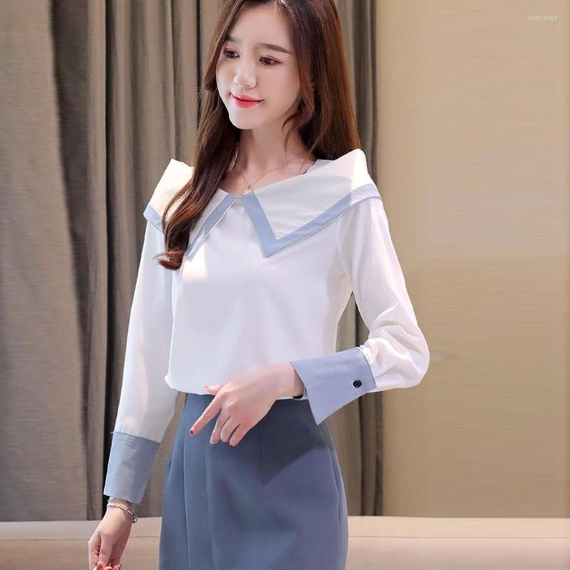 Women' Blouses Women Casual Loose Long Sleeve Solid Color Chiffon Shirt Tops Drop-Neck Lapel Anti-Fall Z0116, Picture shown
Women' Blouses Women Casual Loose Long Sleeve Solid Color Chiffon Shirt Tops Drop-Neck Lapel Anti-Fall Z0116, Picture shown