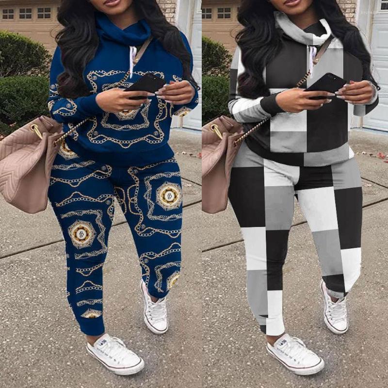 Women's Two Piece Pants Winter Fashion Two-piece Set Women's Printed High Collar Long Sleeve Casual T-shirt Tights Slim, Black
Women's Two Piece Pants Winter Fashion Two-piece Set Women's Printed High Collar Long Sleeve Casual T-shirt Tights Slim, Black