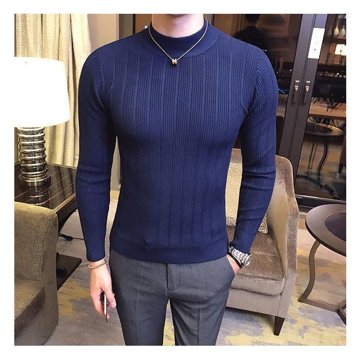 Men's Sweaters Brand Men Mock Neck Thick Warm And Pullovers 2022 Fashion Knitted Sweater Autumn Winter Slim Fit Pullover L07, Army green
Men's Sweaters Brand Men Mock Neck Thick Warm And Pullovers 2022 Fashion Knitted Sweater Autumn Winter Slim Fit Pullover L07, Army green