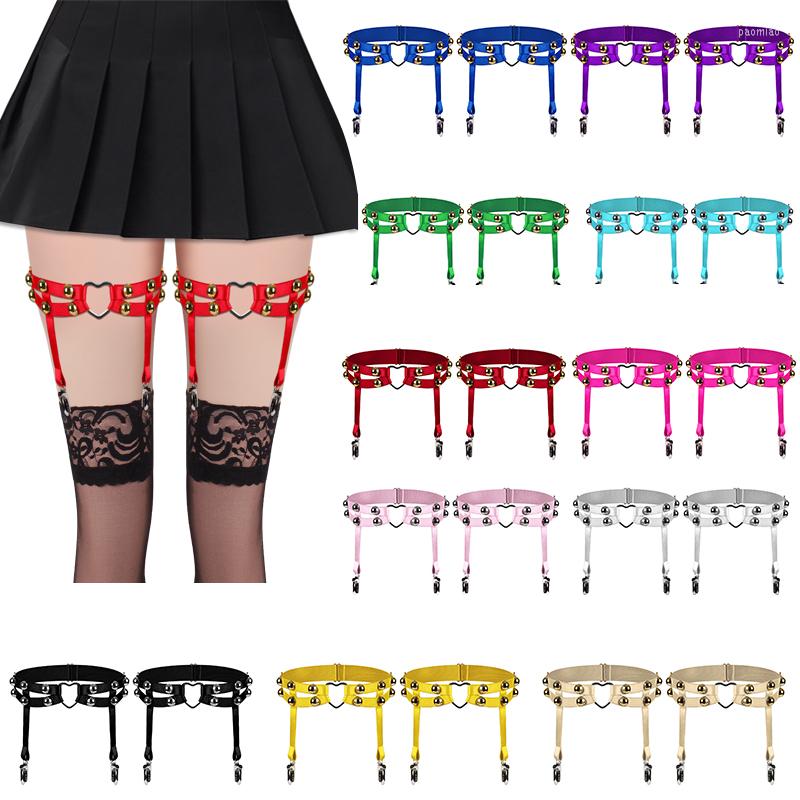 Garters Gothic 2pcs Heart Rivet Garter Belt Women Sexy Harajuku Girls Thigh Harness Lingerie Suspenders Leg Ring For Stockings, H0027orange yellow
Garters Gothic 2pcs Heart Rivet Garter Belt Women Sexy Harajuku Girls Thigh Harness Lingerie Suspenders Leg Ring For Stockings, H0027orange yellow