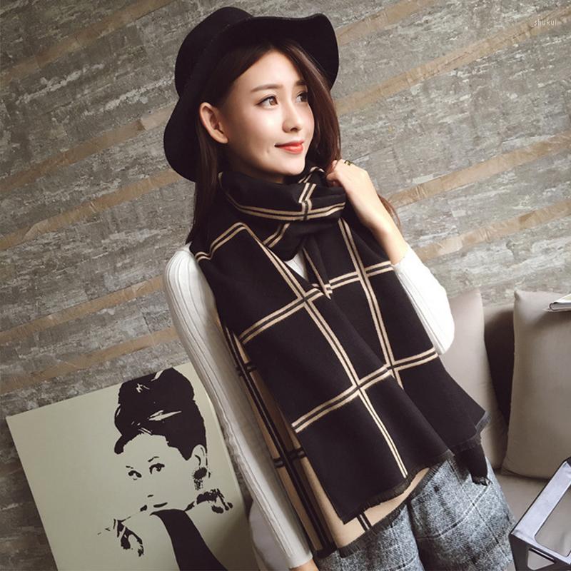 Scarves Plaid Scarf Female Autumn And Winter Europe The United Kingdom British Wind Thickening Long Warm Fringe Shawl Dual-use
Scarves Plaid Scarf Female Autumn And Winter Europe The United Kingdom British Wind Thickening Long Warm Fringe Shawl Dual-use