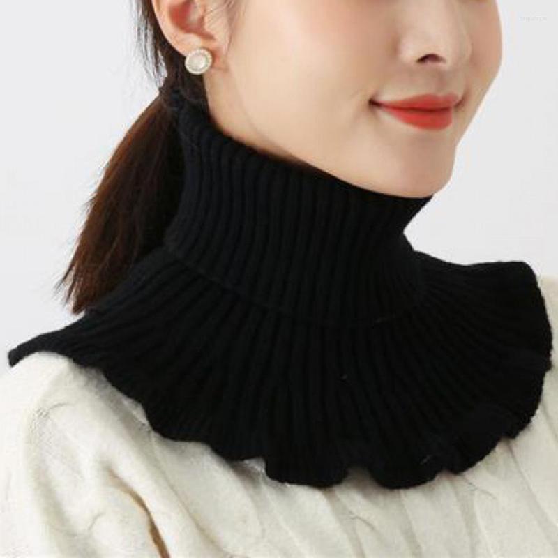 Scarves Knitted Fake Collar Scarf Women Turtleneck False Detachable Warm Winter Windproof Ruffles Wrap
Scarves Knitted Fake Collar Scarf Women Turtleneck False Detachable Warm Winter Windproof Ruffles Wrap