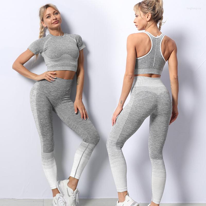 Active Sets Seamless Striped Yoga Set Long Sleeve Crop Top High Waist Stretch Legging Sport Wear Women Gym Running Workout Fitness Clothing, Green bra
Active Sets Seamless Striped Yoga Set Long Sleeve Crop Top High Waist Stretch Legging Sport Wear Women Gym Running Workout Fitness Clothing, Green bra