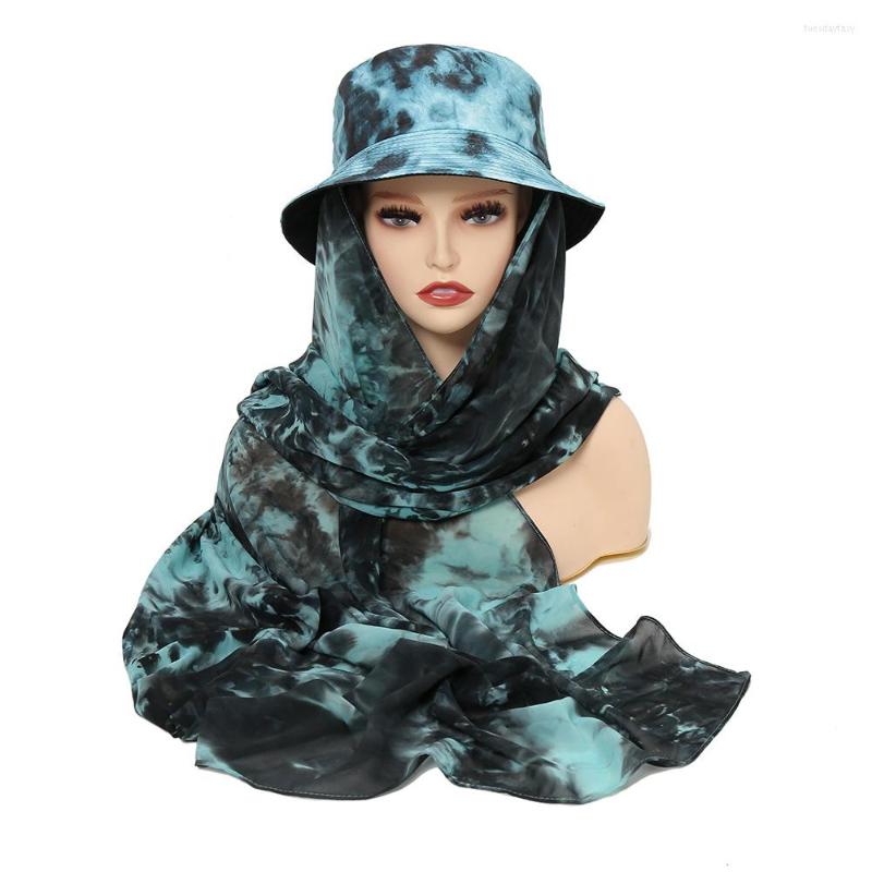 Ethnic Clothing Muslim Woman Turban Veil Tie-dyed Fishing Hat Bandana Chiffon Hijab Scarf Caps In One Malaysian Hats Shawl Fashion Headscarf
Ethnic Clothing Muslim Woman Turban Veil Tie-dyed Fishing Hat Bandana Chiffon Hijab Scarf Caps In One Malaysian Hats Shawl Fashion Headscarf