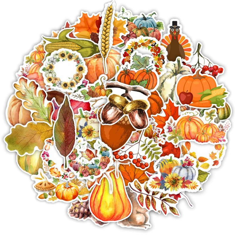 50Pcs Autumn Stickers Non-Random For Car Bike Luggage Sticker Laptop Skateboard Motor Water Bottle Snowboard wall Decals Kids Gifts, Multi-color
50Pcs Autumn Stickers Non-Random For Car Bike Luggage Sticker Laptop Skateboard Motor Water Bottle Snowboard wall Decals Kids Gifts, Multi-color