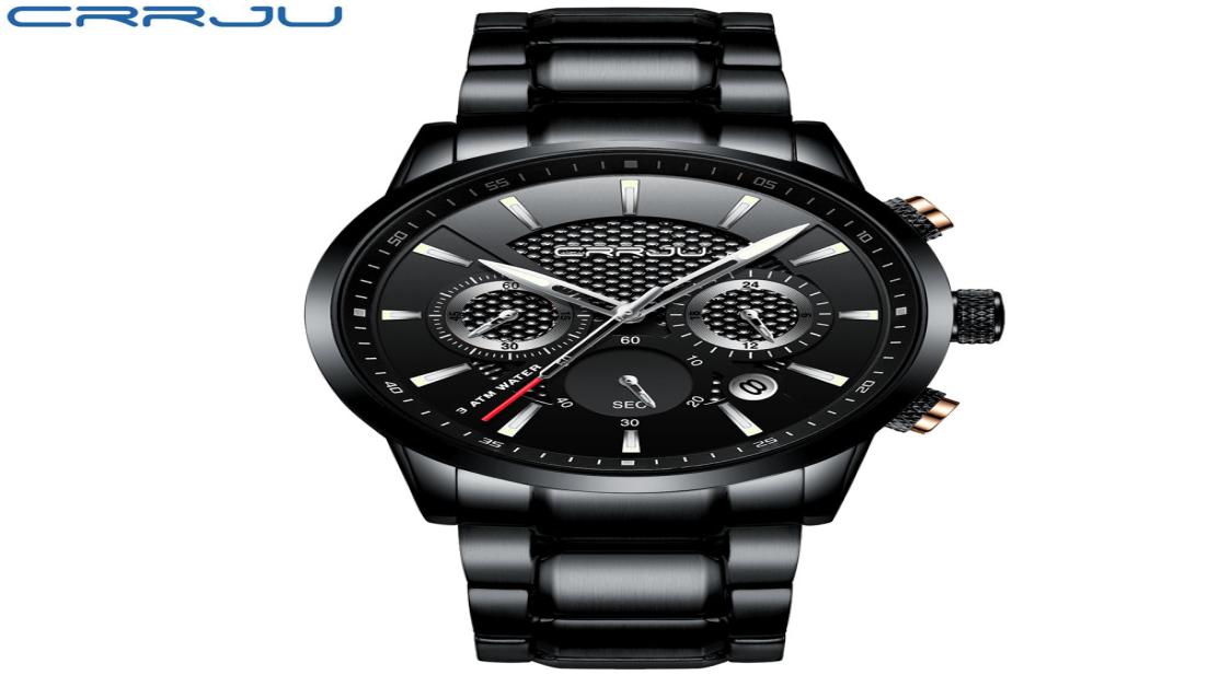 2020 CRRJU luxury men watch Men Quartz Wristwatch Stainless Steel Waterproof Male Clock Wrist Chronograph Relogio Masculino Hodink1848514, Gray
2020 CRRJU luxury men watch Men Quartz Wristwatch Stainless Steel Waterproof Male Clock Wrist Chronograph Relogio Masculino Hodink1848514, Gray