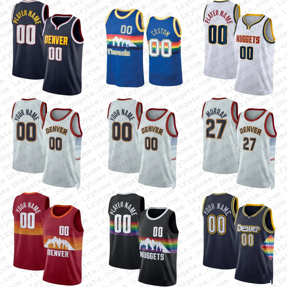 Nikola Jamal Murray Jokic Custom Basketball Jerseys Michael Porter Jr Denvers Carmelo Anthony Nugget Aaron Gordon Bones Hyland Jeff Green, Mens
Nikola Jamal Murray Jokic Custom Basketball Jerseys Michael Porter Jr Denvers Carmelo Anthony Nugget Aaron Gordon Bones Hyland Jeff Green, Mens
